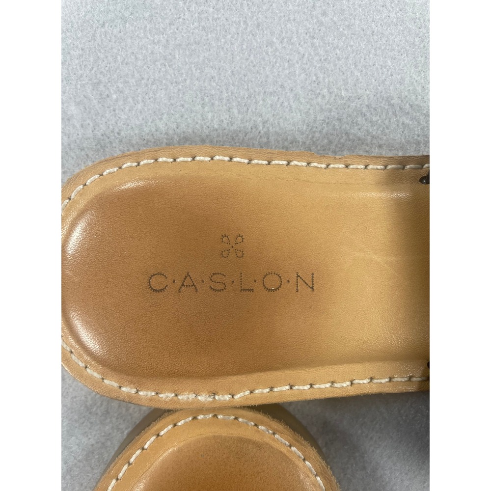 Caslon Womens Black Leather Multi Strap Slide Sandals GS01818‎ Size 6.5M - Picture 5 of 5